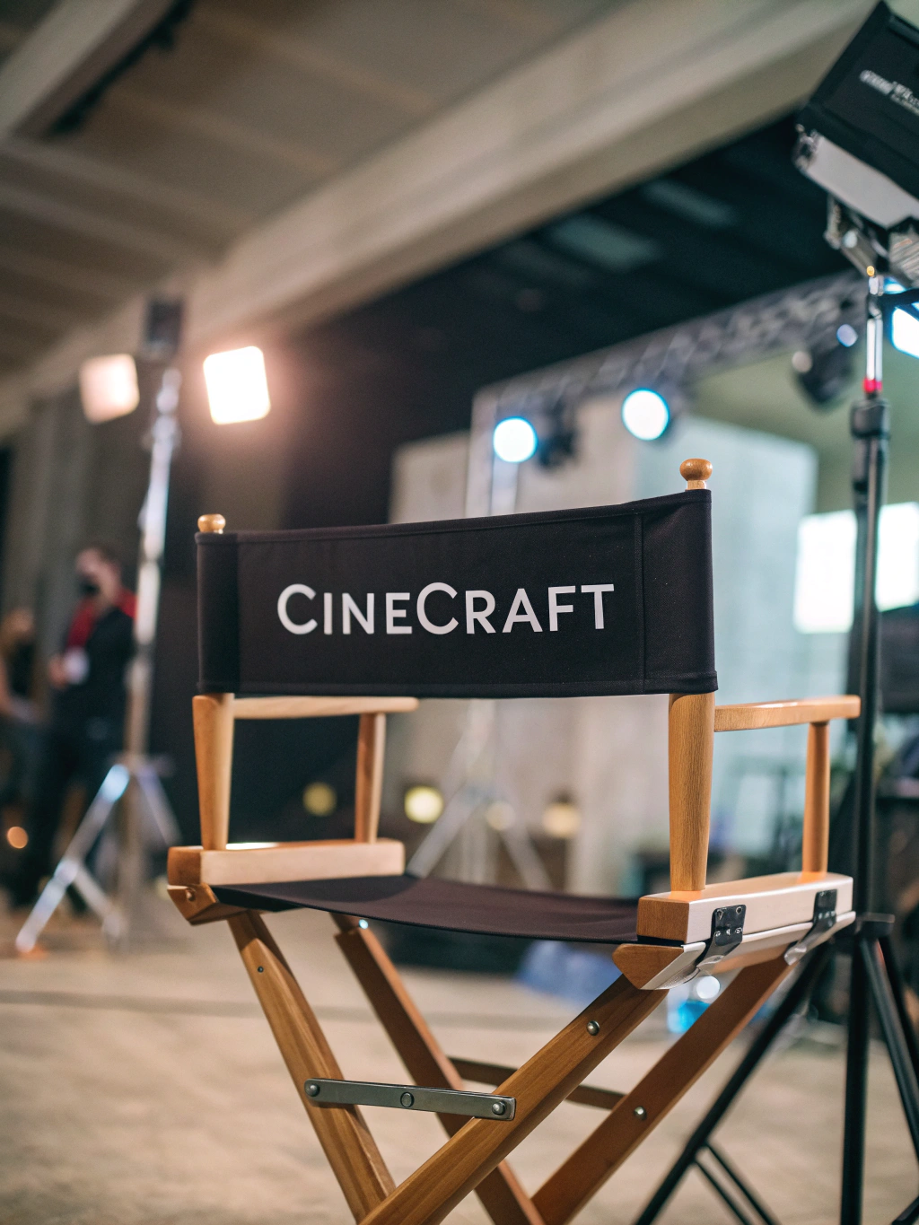 Cinematic brand film production shot