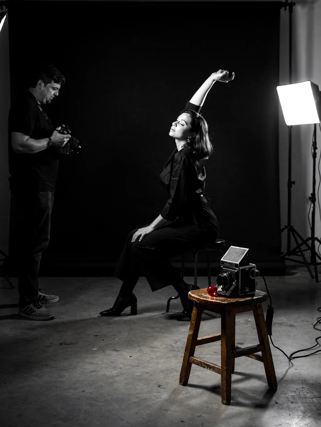 Professional studio brand photography